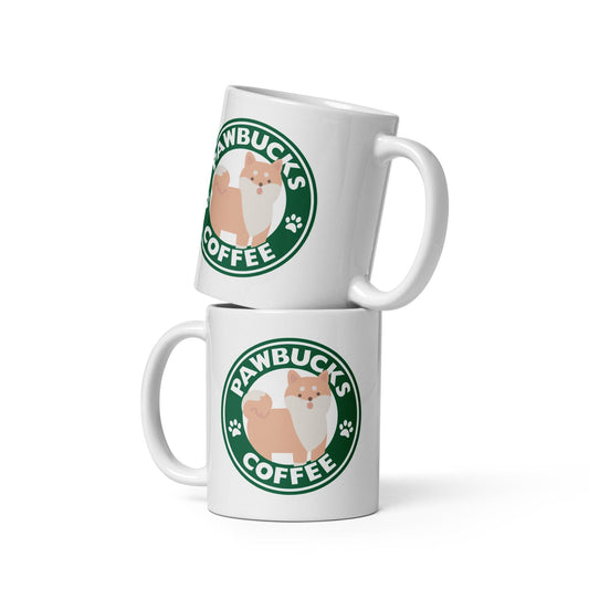 Pawbucks Shiba Mug - The Indie Enby